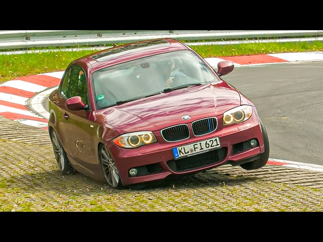 Nürburgring BAD DRIVING, Countless Mistakes, CRAZY Drivers & Action! Touristenfahrten Nordschleife