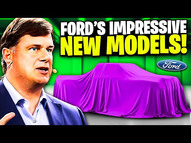 Ford CEO Reveals 5 NEW Ford Models for 2024 & Has Other Automakers Crapping in Their Pants!