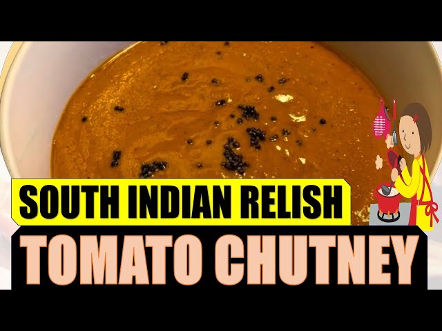 Tomato Chutney (South Indian Style)