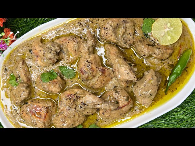 🤎 MAKHMALI KALIMIRCH MURGH WITH SILKY GRAVY 🤎 Pepper Chicken With Delicious Gravy 🤎