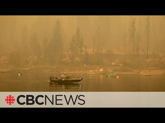 Officials provide wildfire update amid tensions in B.C.'s Shuswap region