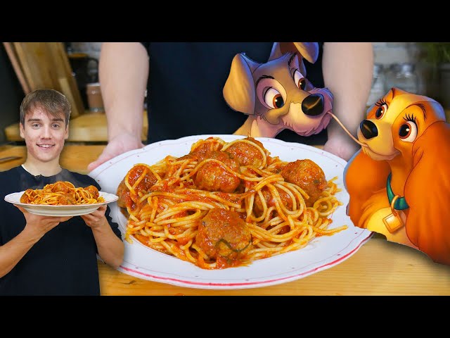 Špagety s mäsovými guličkami z filmu Lady a Tramp | Viktor Nagy | recepty z filmov
