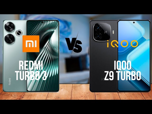 Xiaomi Redmi Turbo 3 против vivo iQOO Z9 Turbo