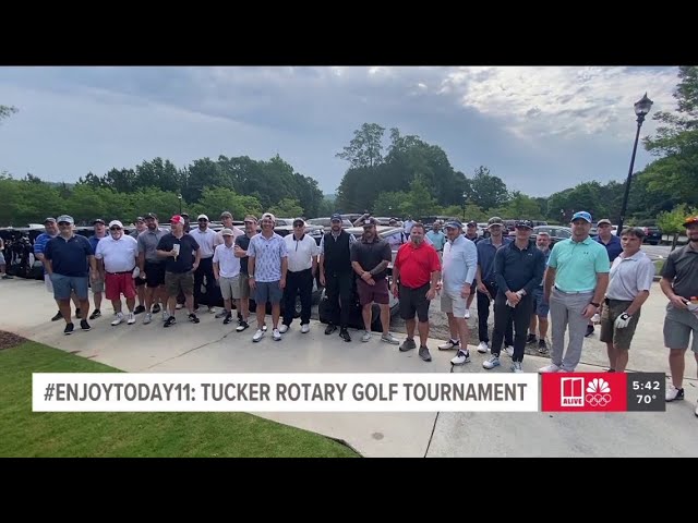 Enjoy Today! | Local shoutout from Tucker Rotary Gold Tournament