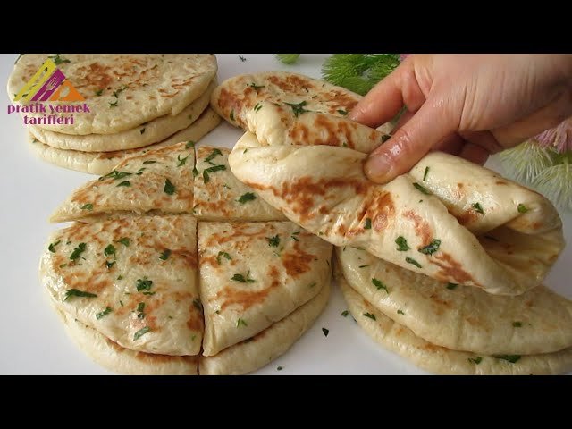 No-Oven Turkish Bread is the most delicious and easy bread you can ever make. Soft and Fluffy