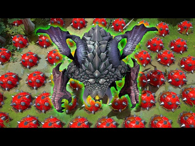 how to farm Roshan with Techies