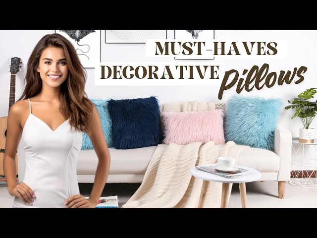 Transform your home with style with the most beautiful decorative pillows