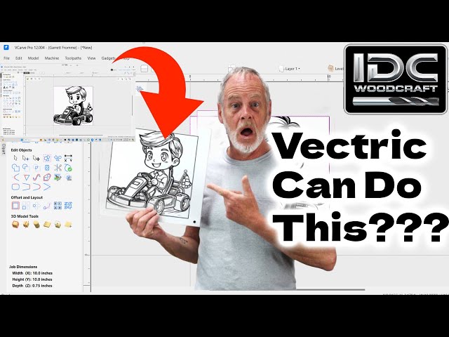 This New Vectric Sketch Carving Tool Is AMAZING!