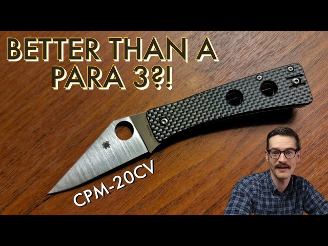 Why Isn't Everyone Talking About This Spyderco?! - Spyderco Watu