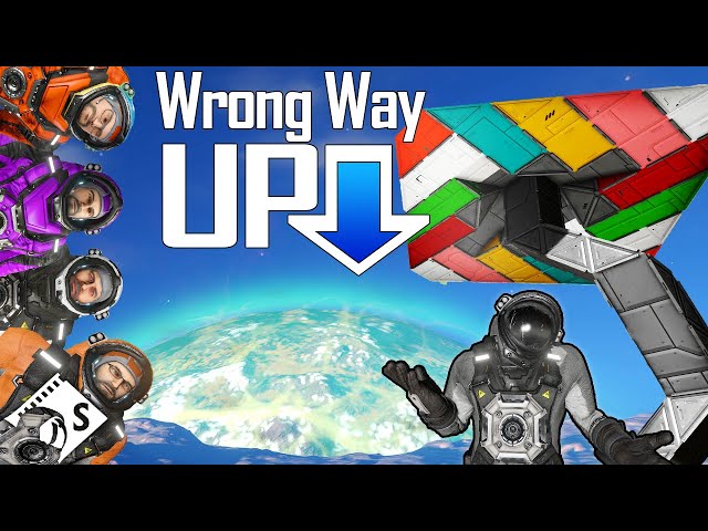 Wrong Way... Up? Driving to another planet!