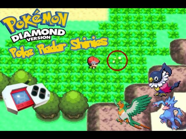 Pokémon Diamond Pokeradar Shinies!