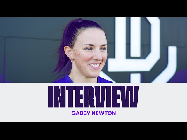 Take a look at Gabby Newton's first interview in Purple ⚓️