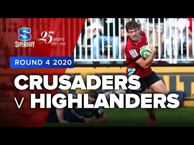 Super Rugby 2020 | Crusaders v Highlanders - Rd 4 Highlights