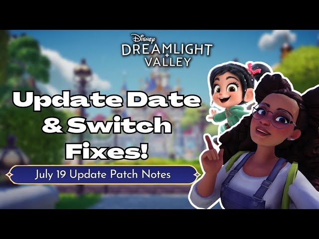The Update is This Week! New Features and Fixes in Patch Notes | Disney Dreamlight Valley