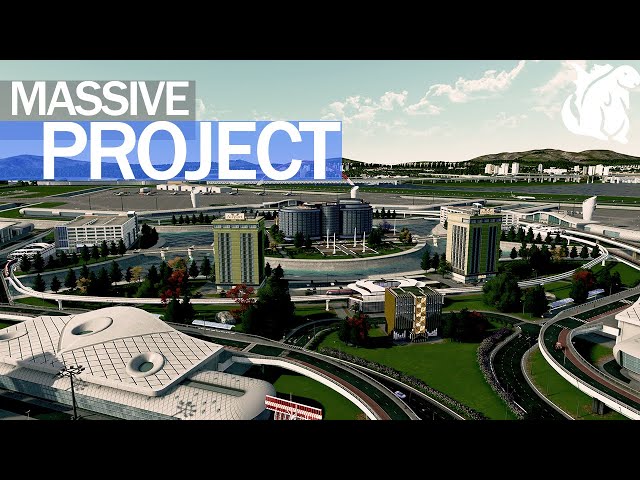 When You Spend Months Designing An Airport in Cities Skylines | Canalville