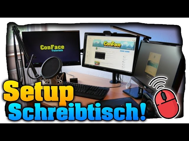 Kabelmanagement Schreibtisch DIY (Deutsch) - Tipps/Tricks | ConFace