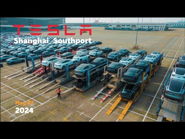 Tesla Shanghai Southport I Gray Tesla Bodywork Welcomed I 4K