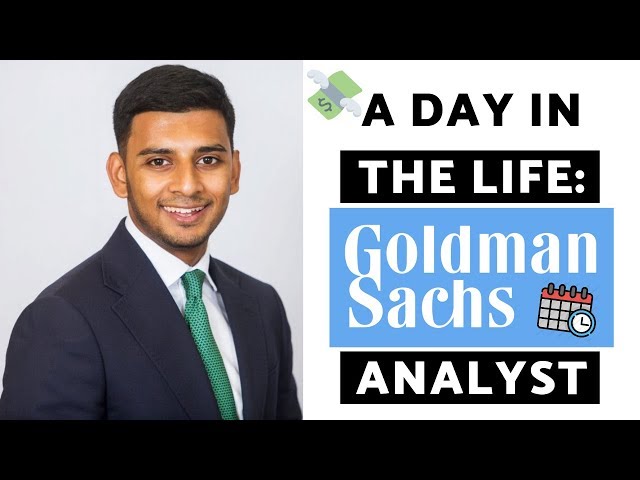 A Day in the Life of a Goldman Sachs Analyst (The HONEST Truth)