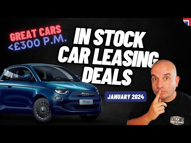 In Stock CAR LEASE DEALS of the Month | January 2024