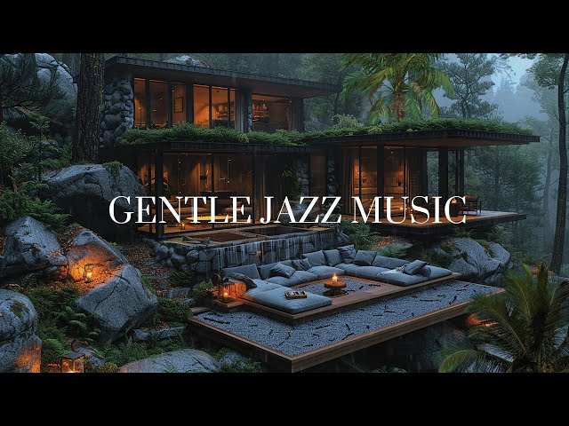 Relax on Saturday at Rainforest Cabin | Soothing Jazz Music Helps Relieve Stress, Brings Calm Mood