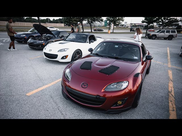 Pop Up Miata Meet with emadifications and ghosty.miata!