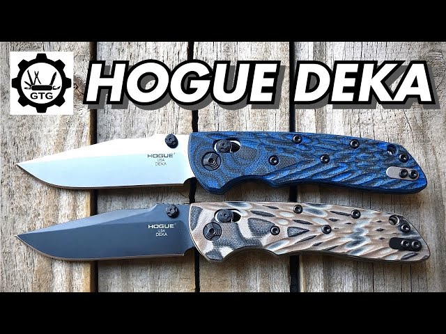Hogue Knives Deka | Overview & Blade Swap!