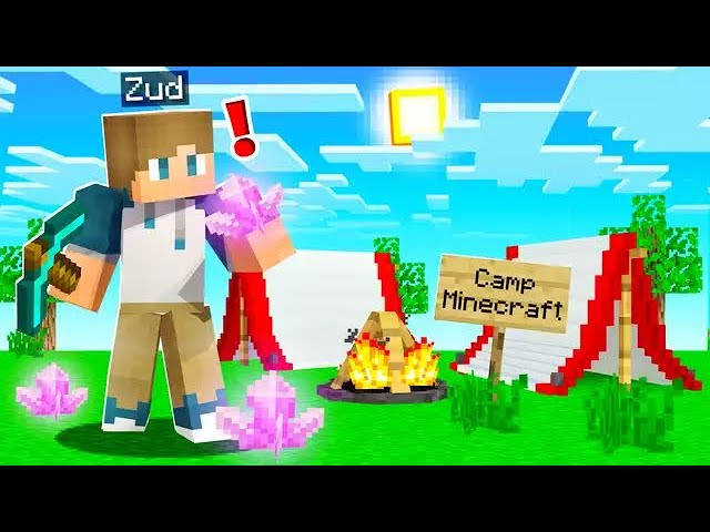 Finding MAGICAL CRYSTALS in Camp Minecraft! (Season 3)