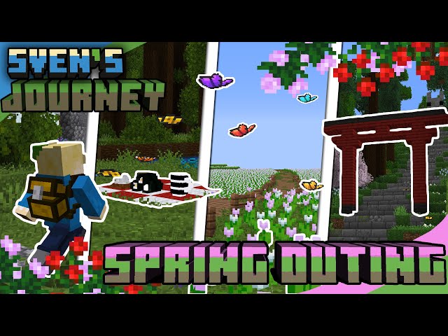 Let's start a Spring Outing in Minecraft  |  Sven's Journey