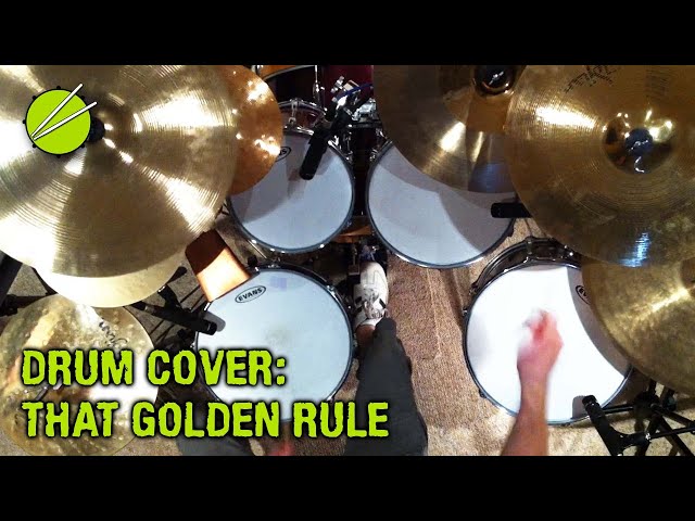 That Golden Rule Drum Cover (around grade 6)