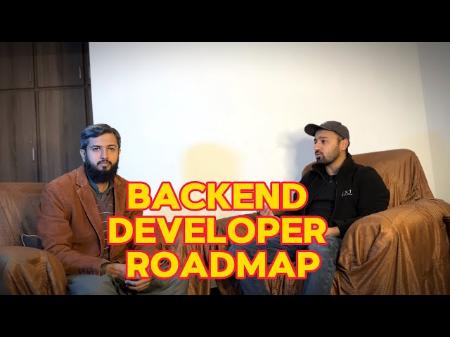 Backend Developer Roadmap: Your Step-by-Step Guide to Success | Urdu
