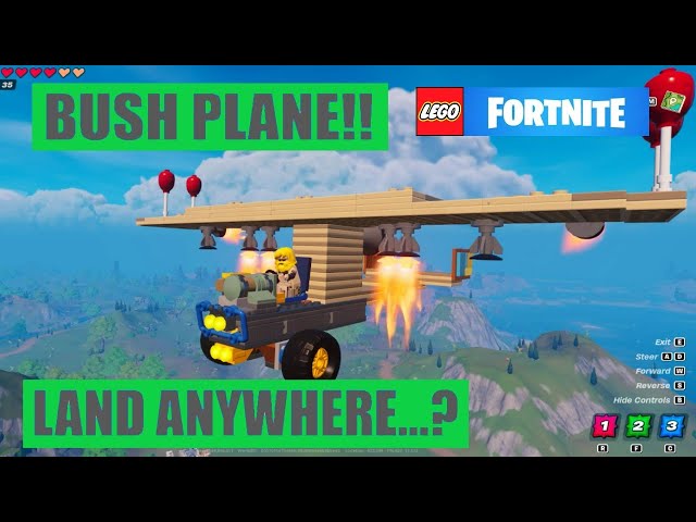 How To Build A Bush Plane In Lego Fortnite