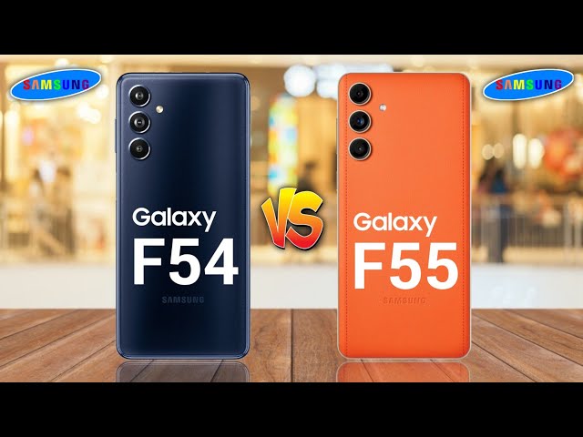 Samsung Galaxy F54 5G Vs Samsung Galaxy F55 5G