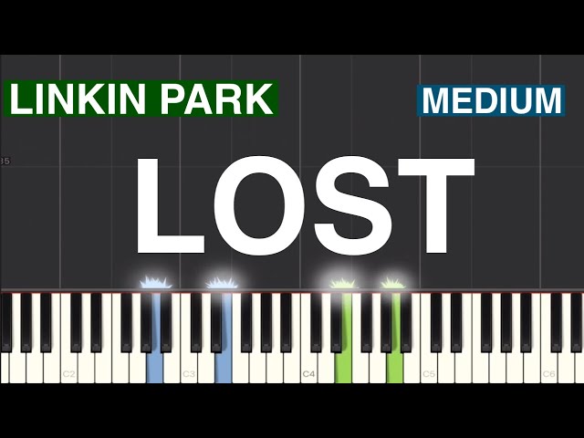 Linkin Park - Lost Piano Tutorial | Medium