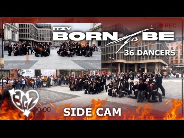 [ SIDECAM | KPOP IN PUBLIC, FRANCE ] ITZY ' BORN TO BE ' | Dance Cover by BGZ