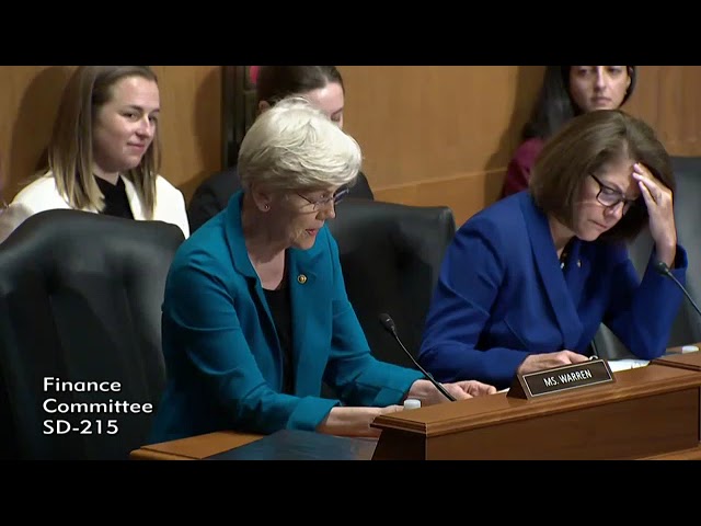 At Hearing, Warren Blasts United Health CEO for Monopolistic Practices that Harm Patients