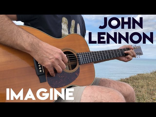 Imagine - John Lennon - Guitar lesson by Joe Murphy