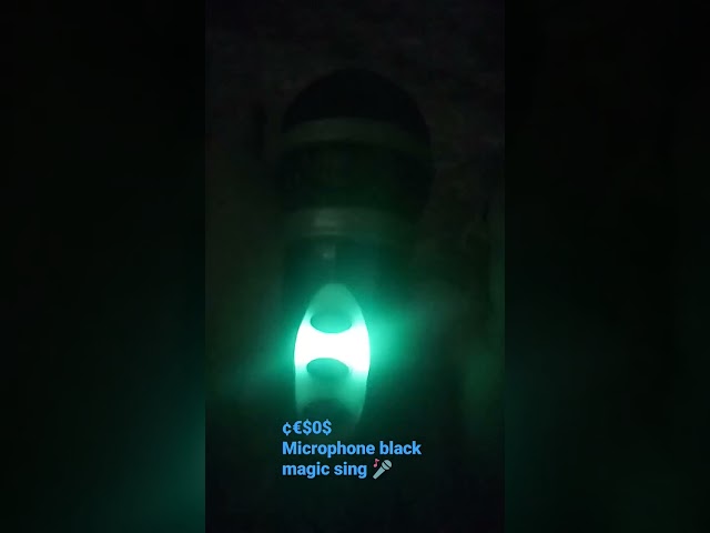 magic sing black microphone ¢€$0$