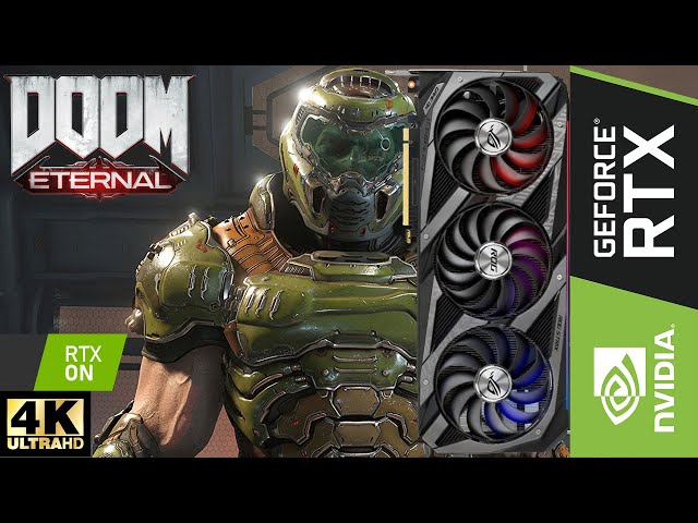 Doom Eternal 4K Ray Tracing DLSS Ultra Nightmare Setting | RTX 3090 | Ryzen 5900X