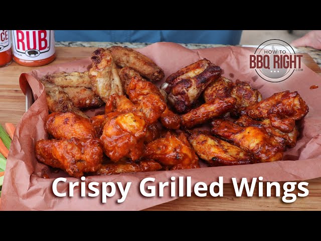 Crispy Grilled Wings on Weber | HowToBBQRight