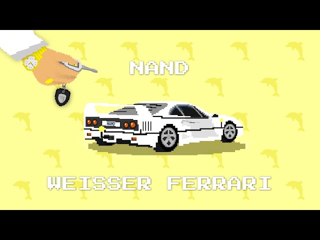 nand - Weißer Ferrari