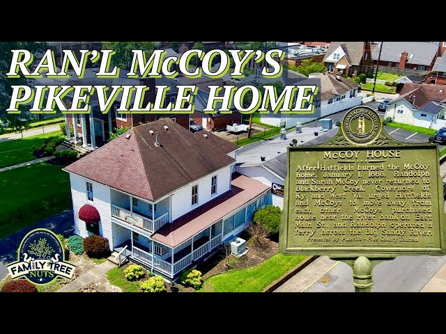 Randall McCoy Home in Pikeville #history #hatfieldsandmccoys #feud #hatfieldmccoytrails