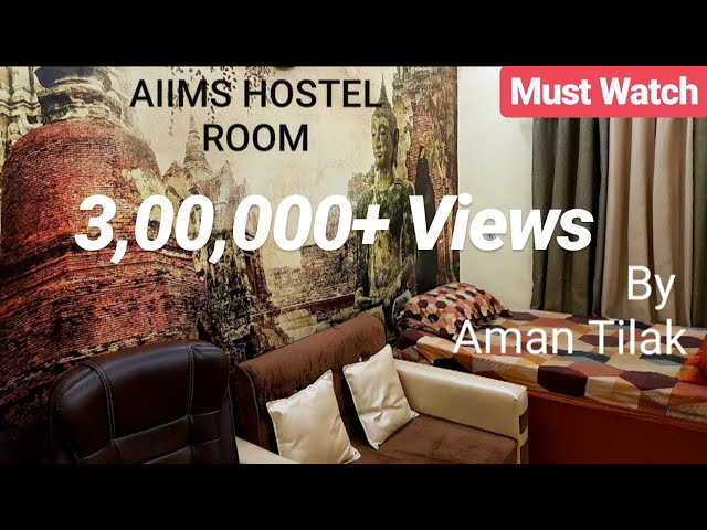 Hostel Room of AIIMS, New Delhi of Aman Tilak | AIIMS AIR 33 | Share with All