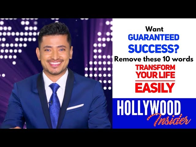 Want GUARANTEED SUCCESS? Remove these ten words | Transform your life INSTANTLY