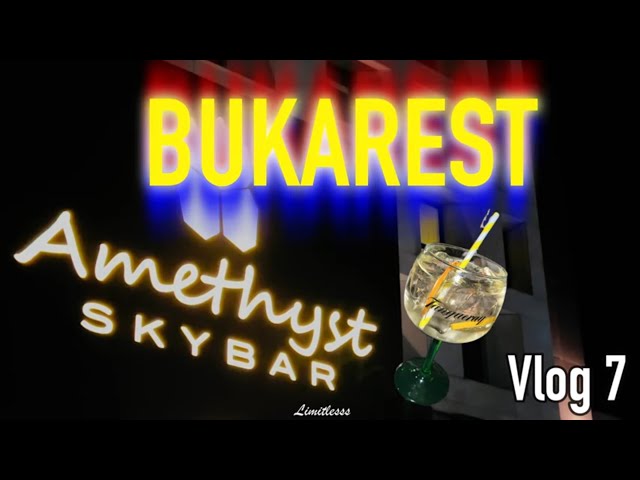 Essen in der AMETHYST SKYBAR | Bukarest 🇷🇴 2024 | Vlog 7