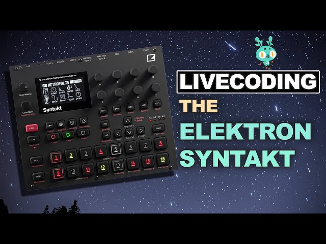 ORCA Livecoding Tutorial with the Elektron Syntakt