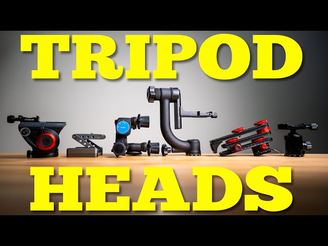 Every Type of Tripod Head Explained (almost)