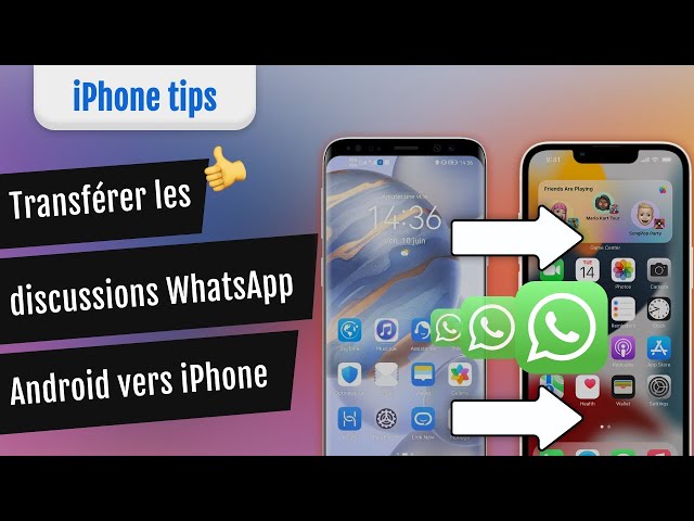 Comment transférer les messages WhatsApp Android vers iPhone