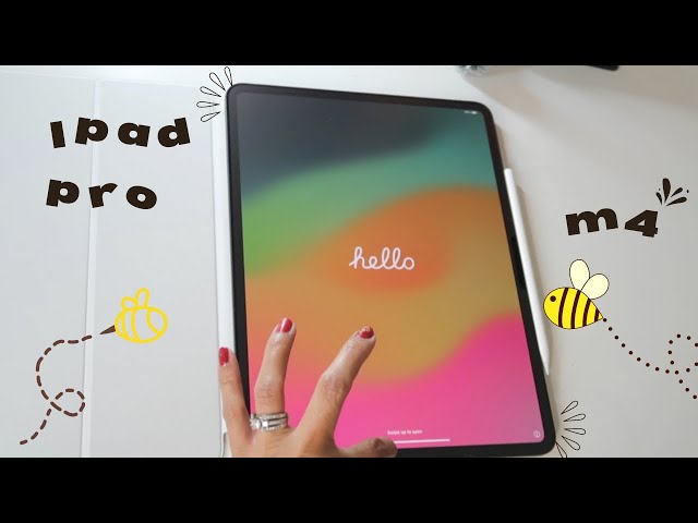 NEW 🍎 iPad Pro M4 2024-Apple Pencil Pro-Magic Keyboard & Smart Folio