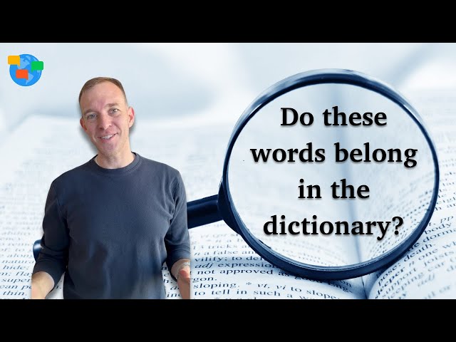 When are words added to the dictionary?