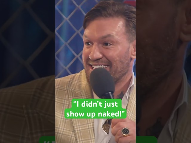 Conor McGregor talks about his entry scene in Road House 😂